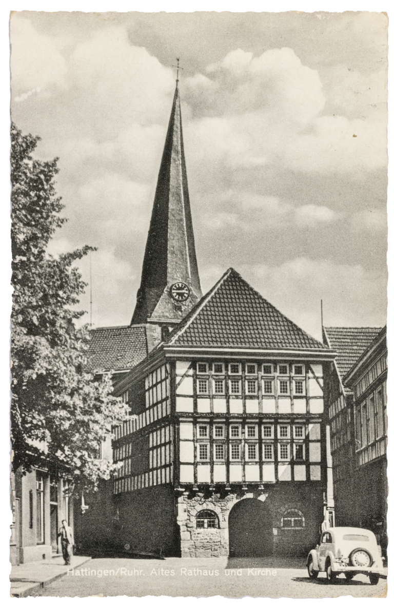 Hattingen Town Hall, 1576, postcard
Collection Baukunstarchiv NRW
